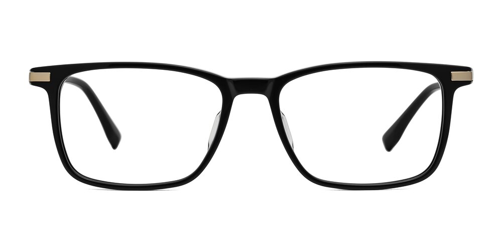 Hockey - Black/Gold Eyeglasses
