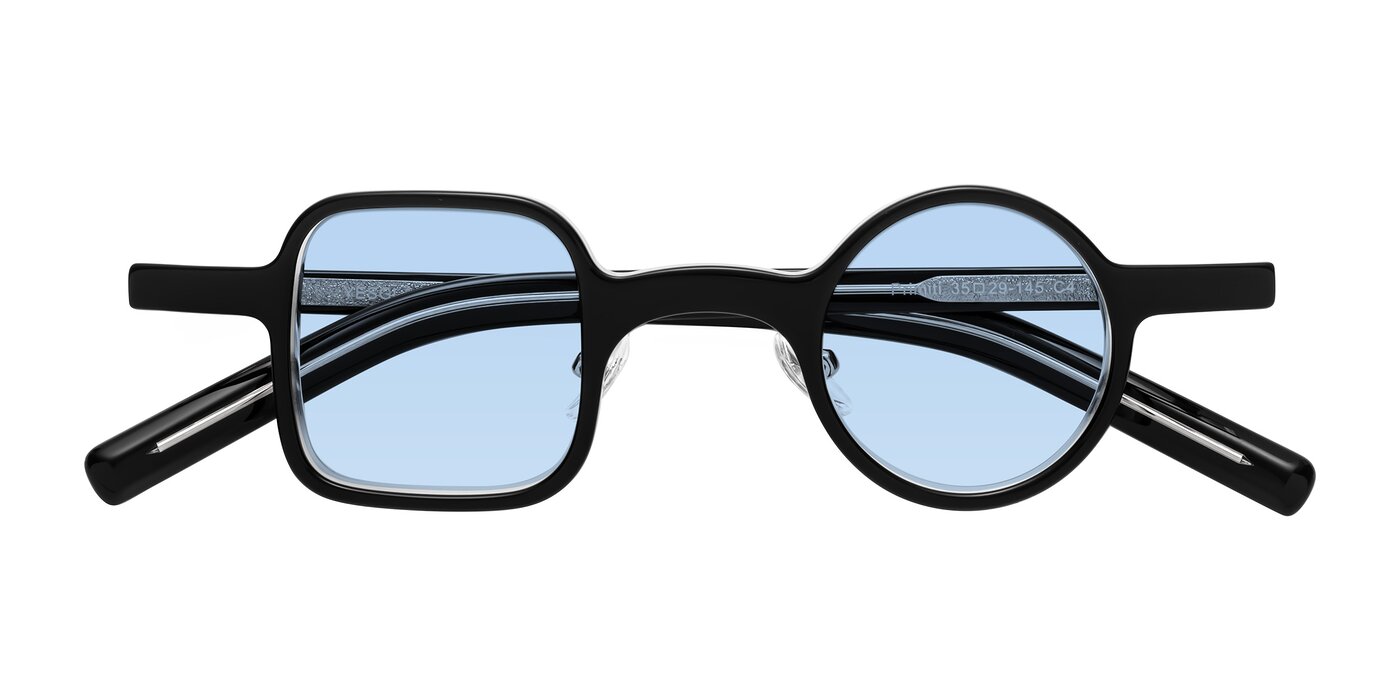 Primiti - Black/Clear Tinted Sunglasses