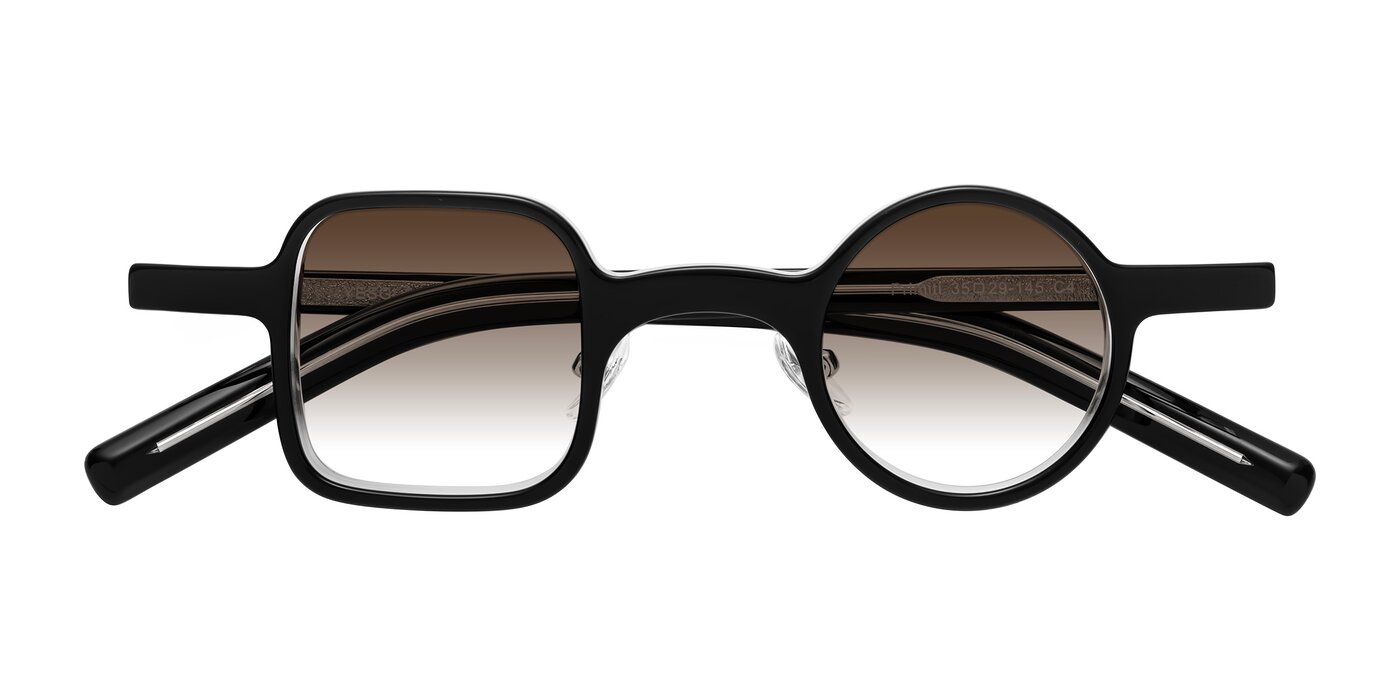 Primiti - Black/Clear Gradient Sunglasses