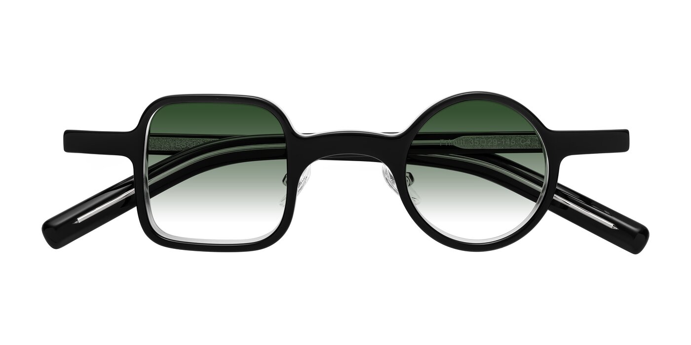 Primiti - Black/Clear Gradient Sunglasses