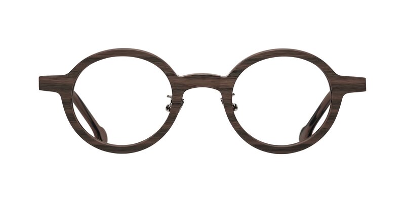 Timber - Burnt Tan Woodgrain Eyeglasses