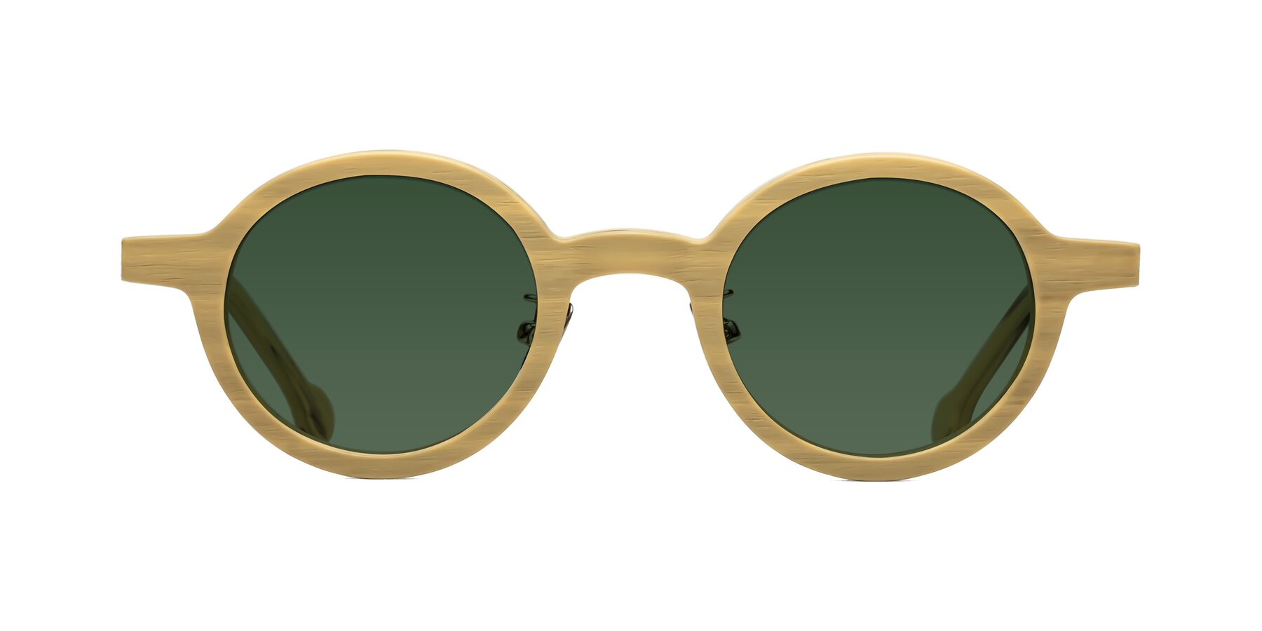 Timber - Egg Yolk Woodgrain Sunglasses