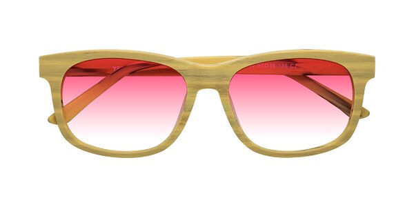 Front of Alfred in Egg Yolk Woodgrain