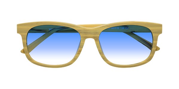 Front of Alfred in Egg Yolk Woodgrain