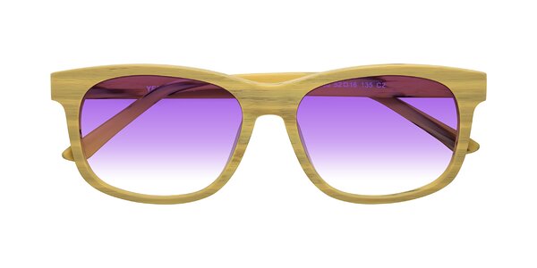 Front of Alfred in Egg Yolk Woodgrain