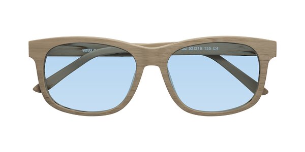 Front of Alfred in Pale Mauve Woodgrain
