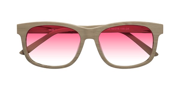 Front of Alfred in Pale Mauve Woodgrain