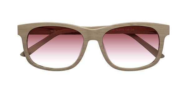 Front of Alfred in Pale Mauve Woodgrain