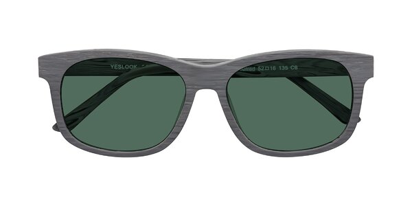 Front of Alfred in Cement Woodgrain