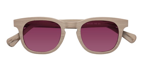 Front of Tonia in Pale Mauve Woodgrain