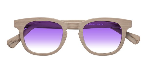 Front of Tonia in Pale Mauve Woodgrain