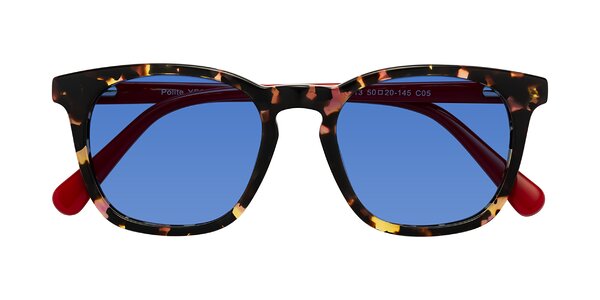 Front of Polite in Tortoise/Red