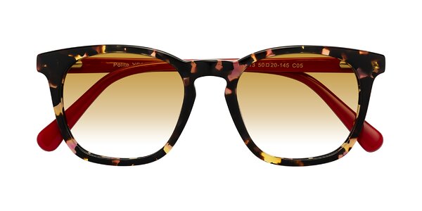 Front of Polite in Tortoise/Red