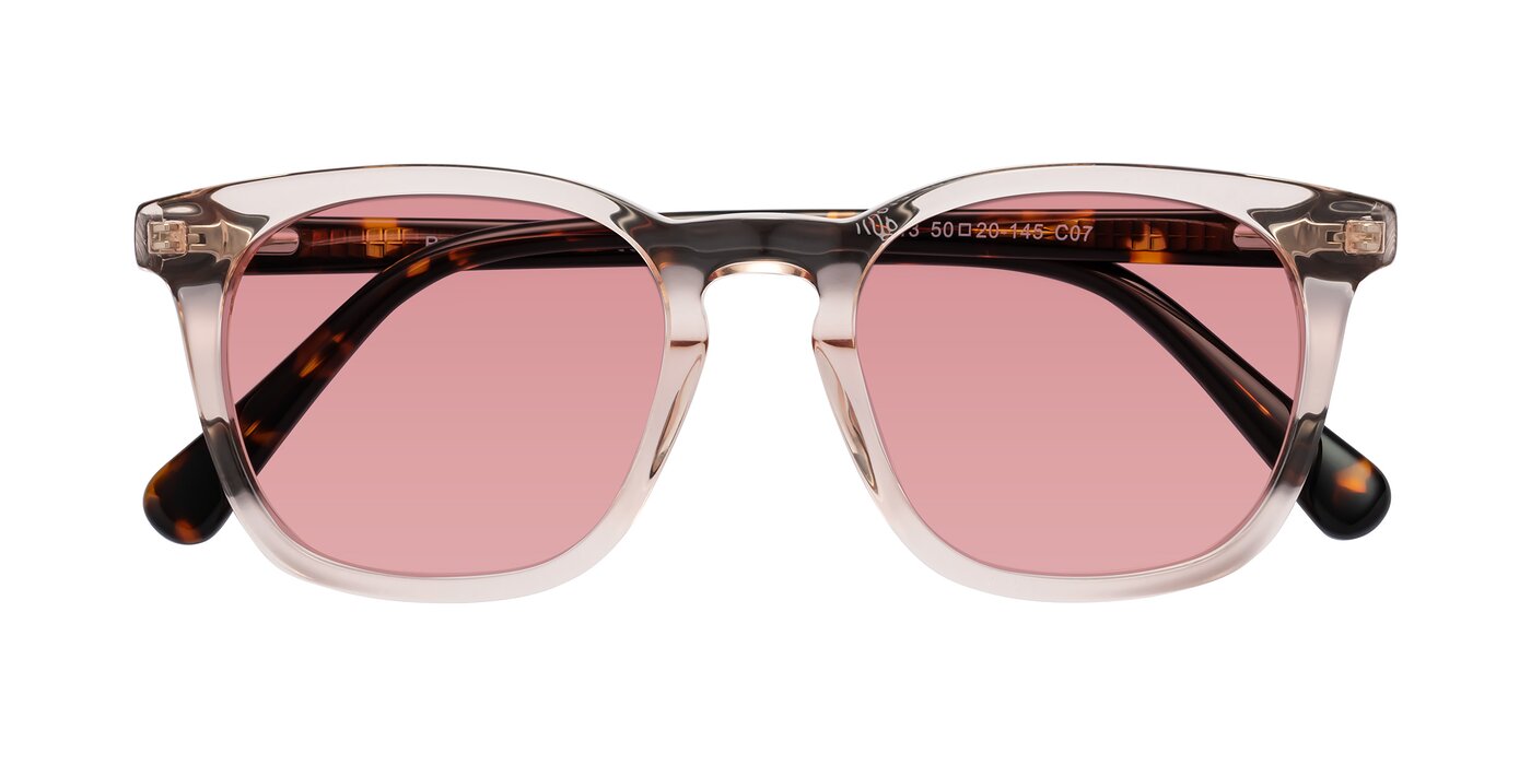 Polite - Pink / Tortoise Tinted Sunglasses