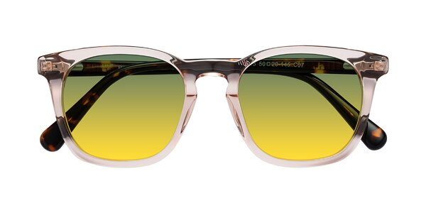 Front of Polite in Pink/Tortoise