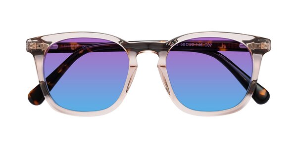 Front of Polite in Pink/Tortoise