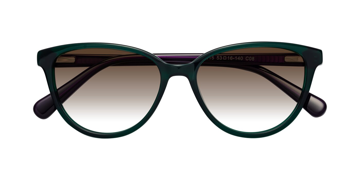 Guest - Green/Purple Gradient Sunglasses