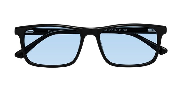 Front of Plan in Black