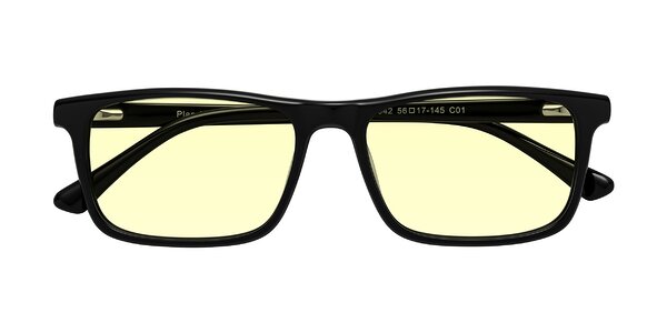 Front of Plan in Black