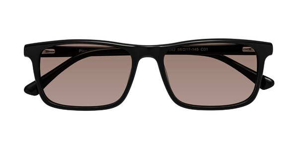 Front of Plan in Black