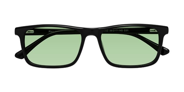 Front of Plan in Black