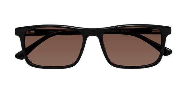 Front of Plan in Black