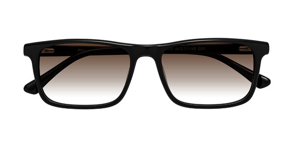 Front of Plan in Black