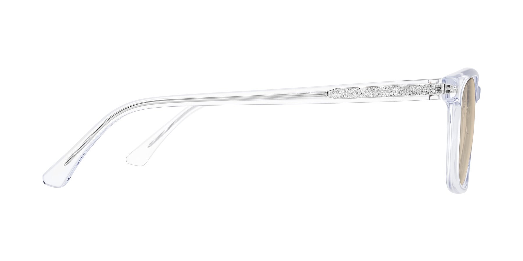 Side of Plan in Clear with Light Brown Tinted Lenses