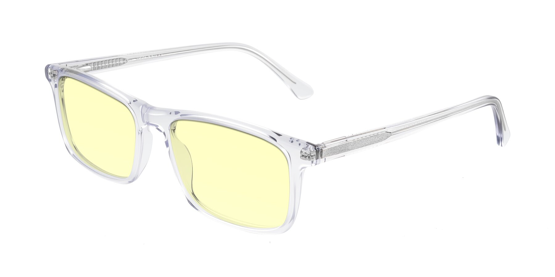 Angle of Plan in Clear with Light Yellow Tinted Lenses