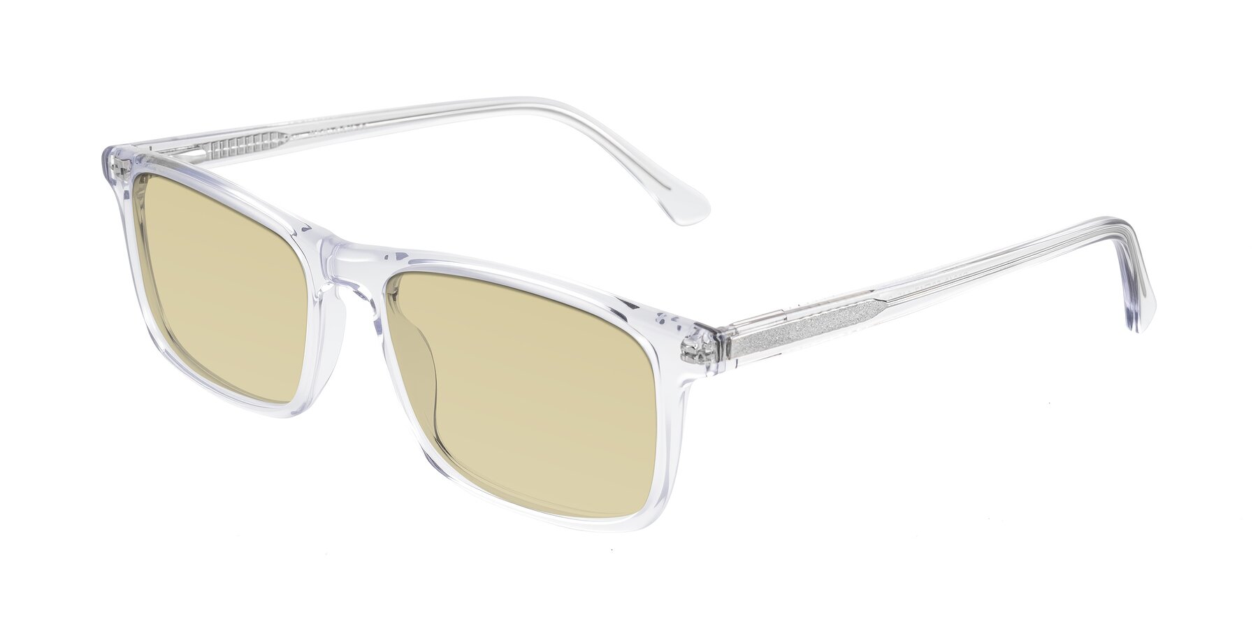 Angle of Plan in Clear with Light Champagne Tinted Lenses