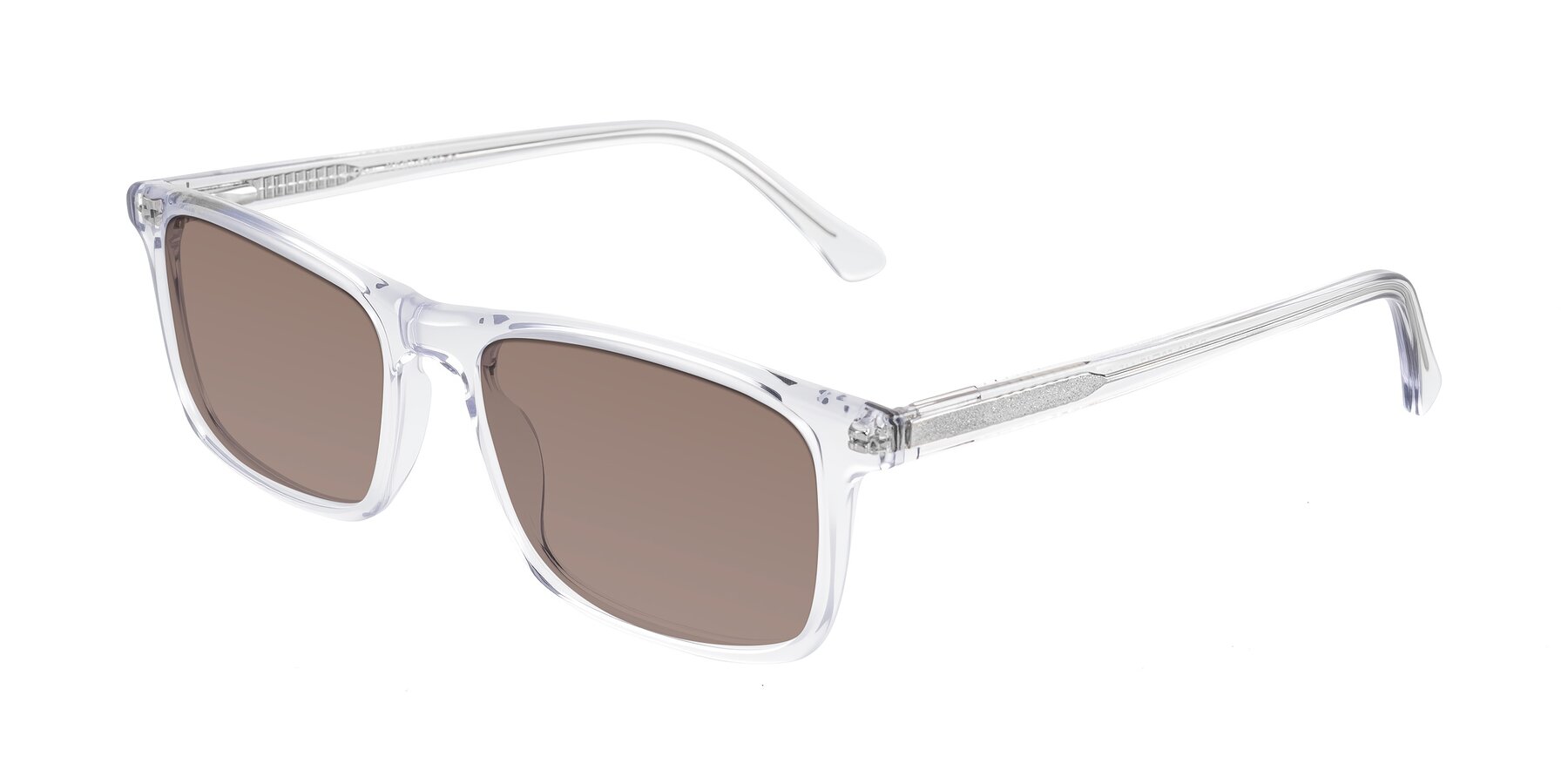 Angle of Plan in Clear with Medium Brown Tinted Lenses