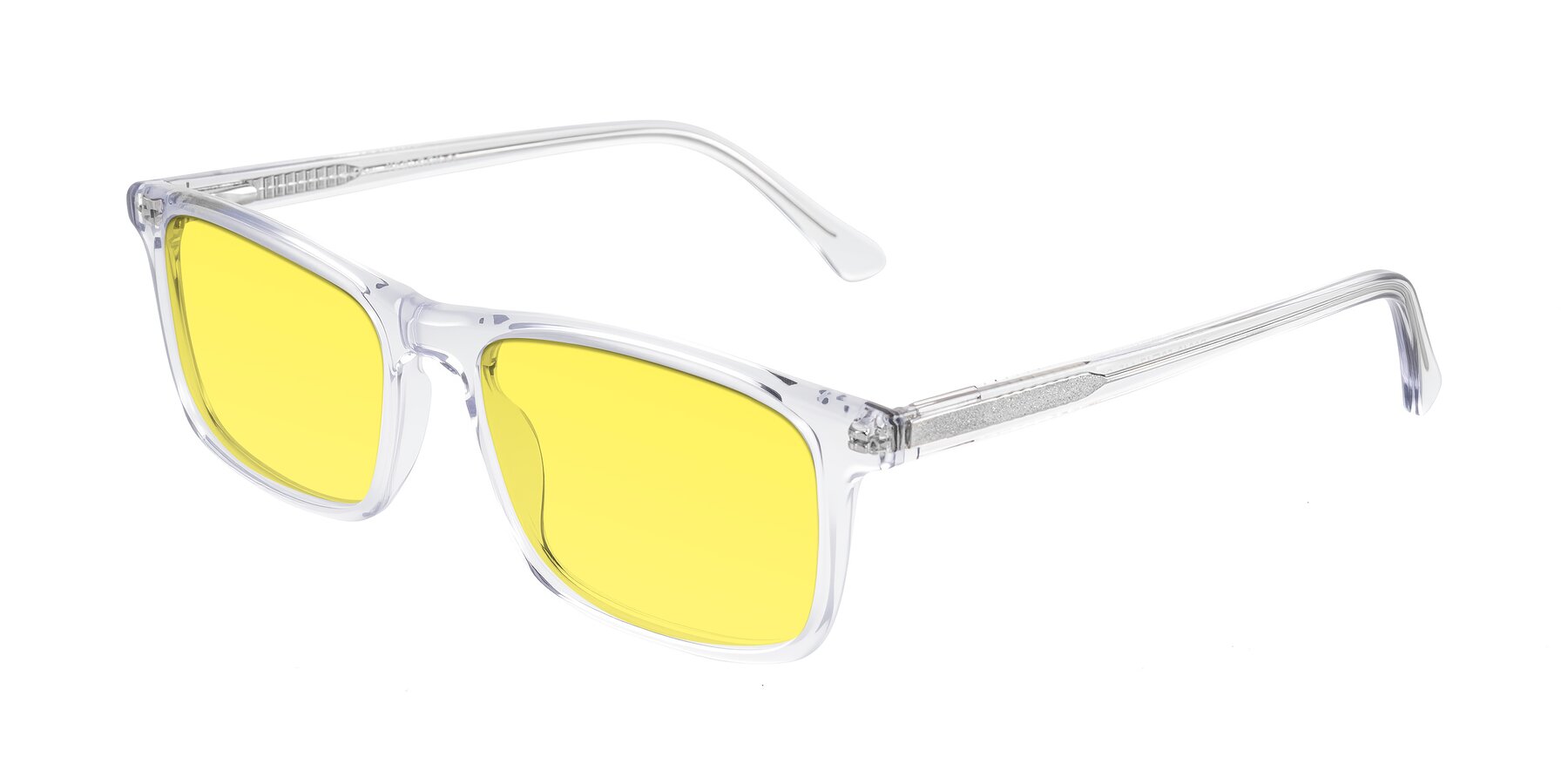 Angle of Plan in Clear with Medium Yellow Tinted Lenses