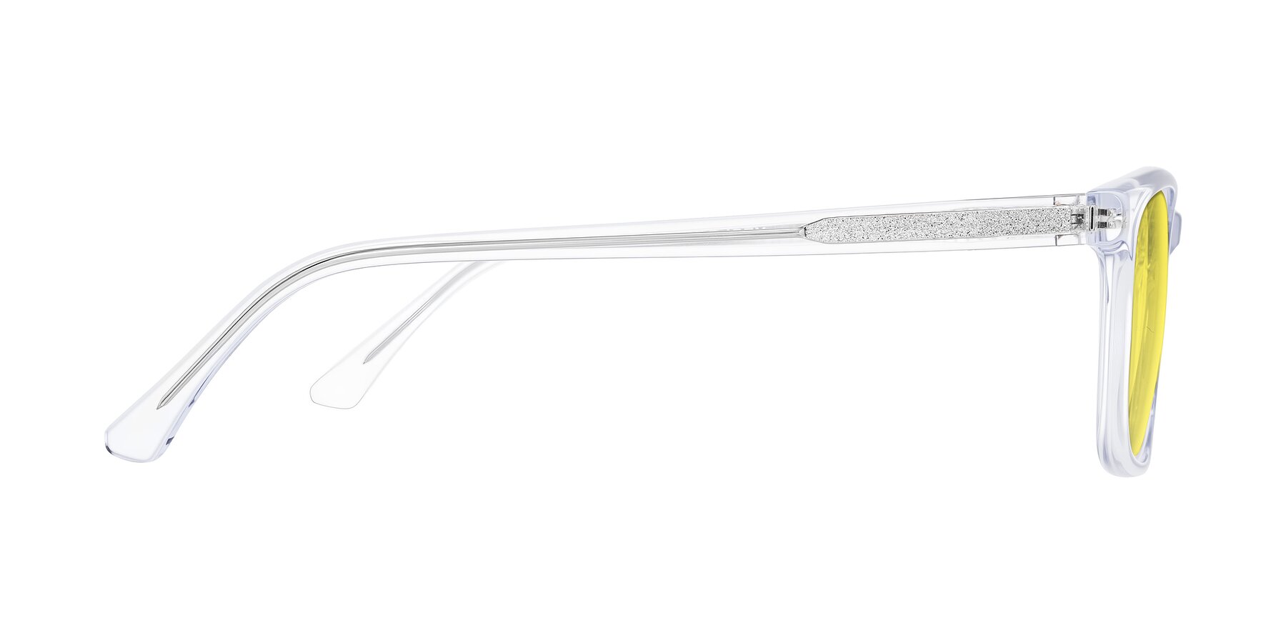 Side of Plan in Clear with Medium Yellow Tinted Lenses