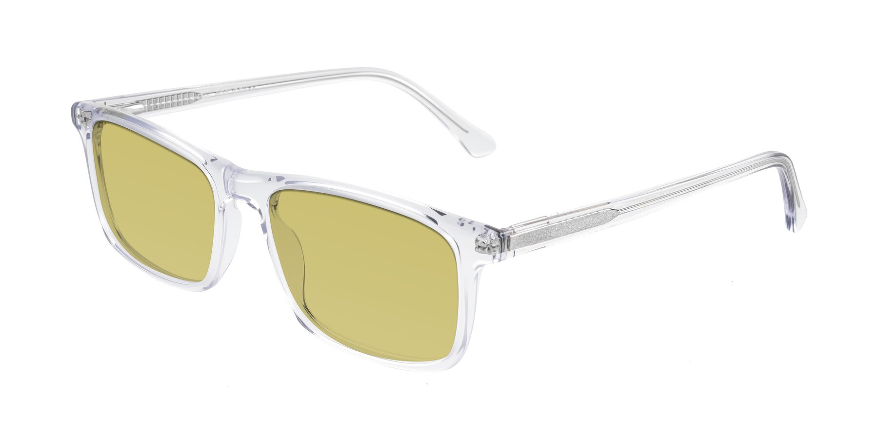 Angle of Plan in Clear with Medium Champagne Tinted Lenses