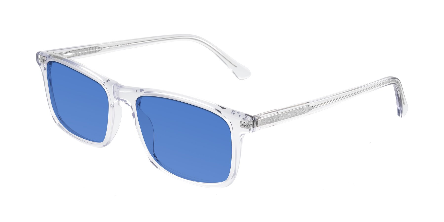 Angle of Plan in Clear with Blue Tinted Lenses