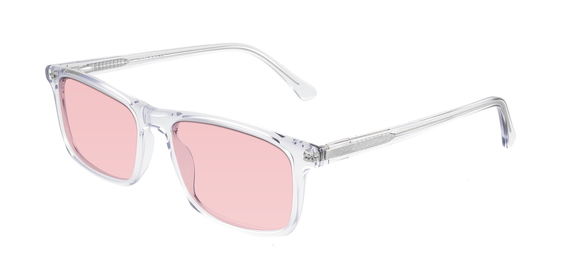 Angle of Plan in Clear with Light Garnet Tinted Lenses