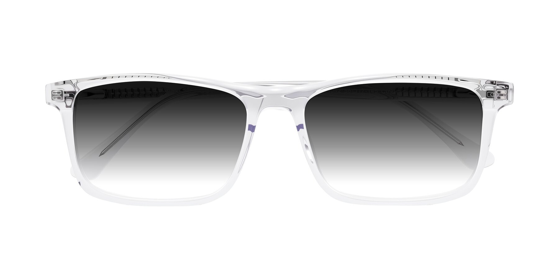 Folded Front of Plan in Clear with Gray Gradient Lenses