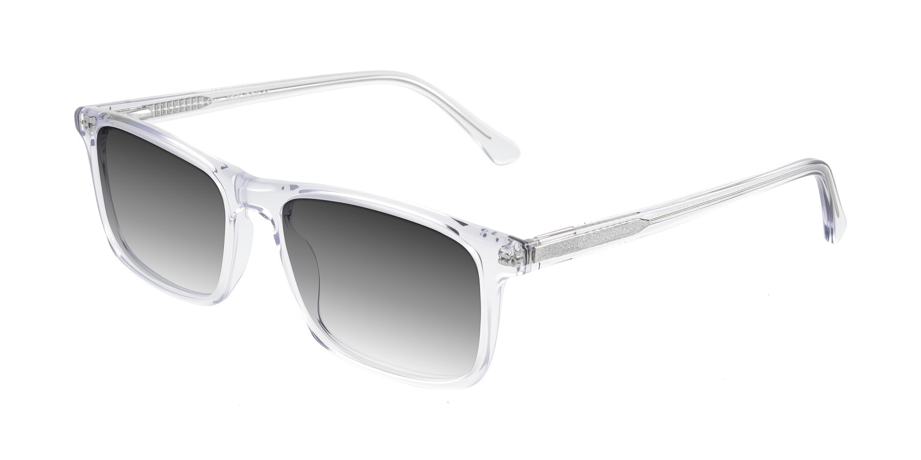 Angle of Plan in Clear with Gray Gradient Lenses