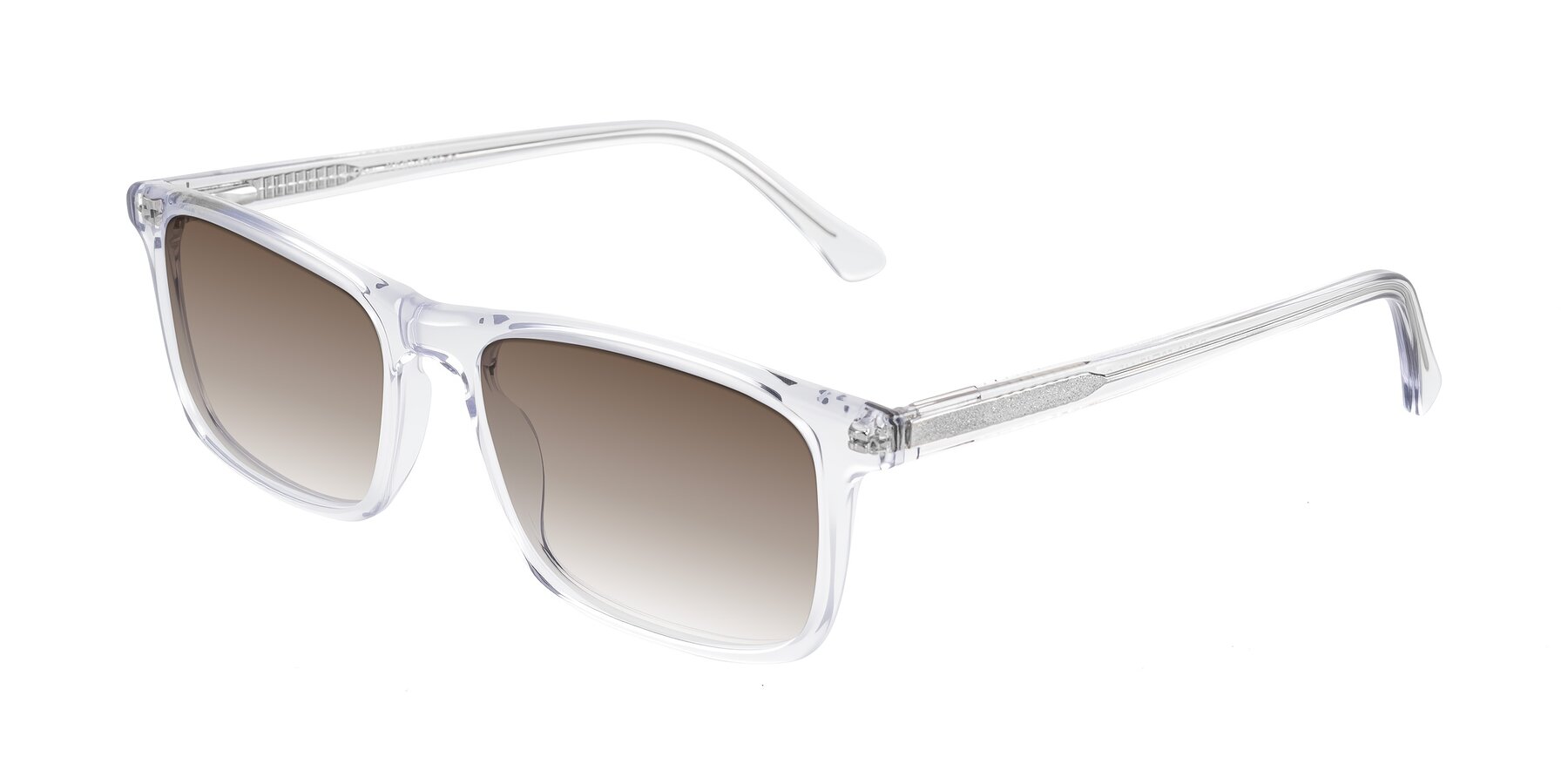 Angle of Plan in Clear with Brown Gradient Lenses