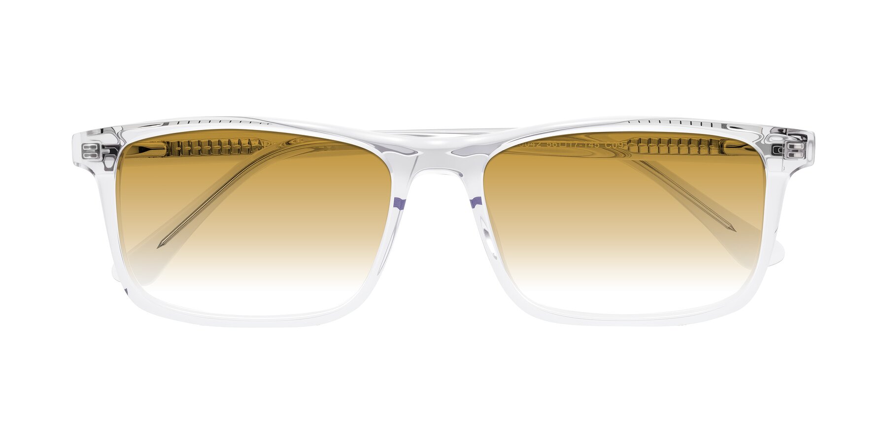 Folded Front of Plan in Clear with Champagne Gradient Lenses