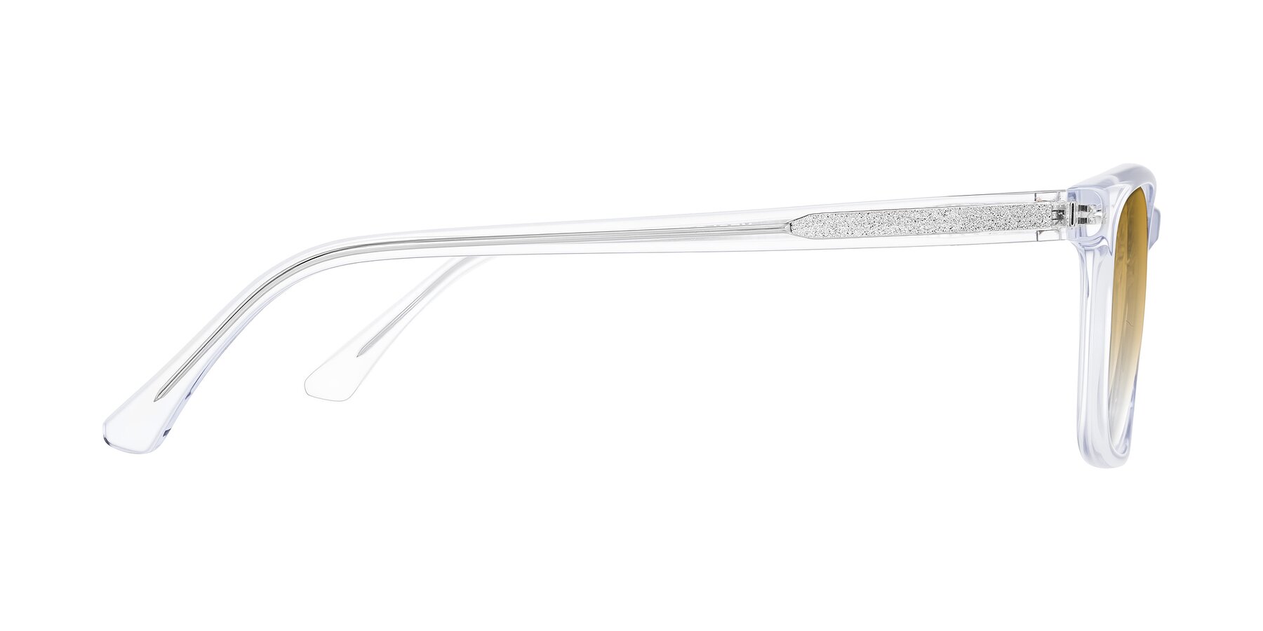 Side of Plan in Clear with Champagne Gradient Lenses