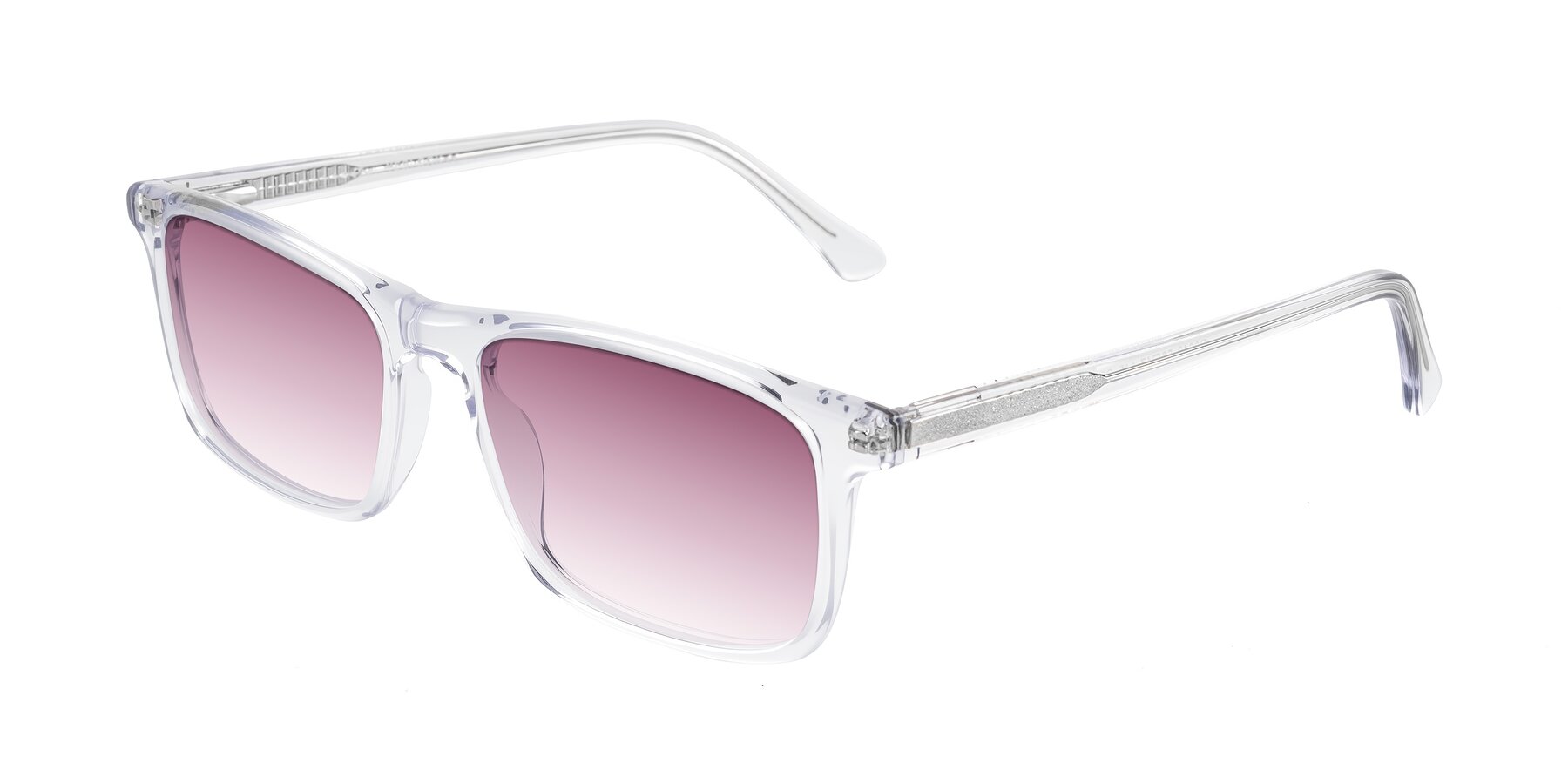 Angle of Plan in Clear with Wine Gradient Lenses
