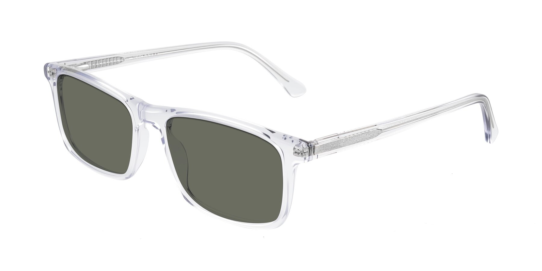 Angle of Plan in Clear with Gray Polarized Lenses