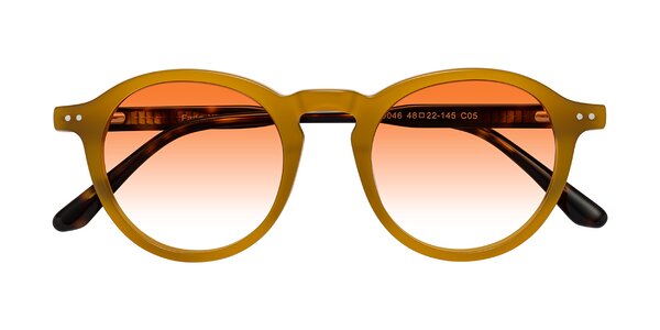 Front of Fade in Caramel/Tortoise