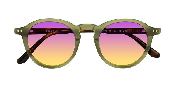 Front of Fade in Green / Tortoise