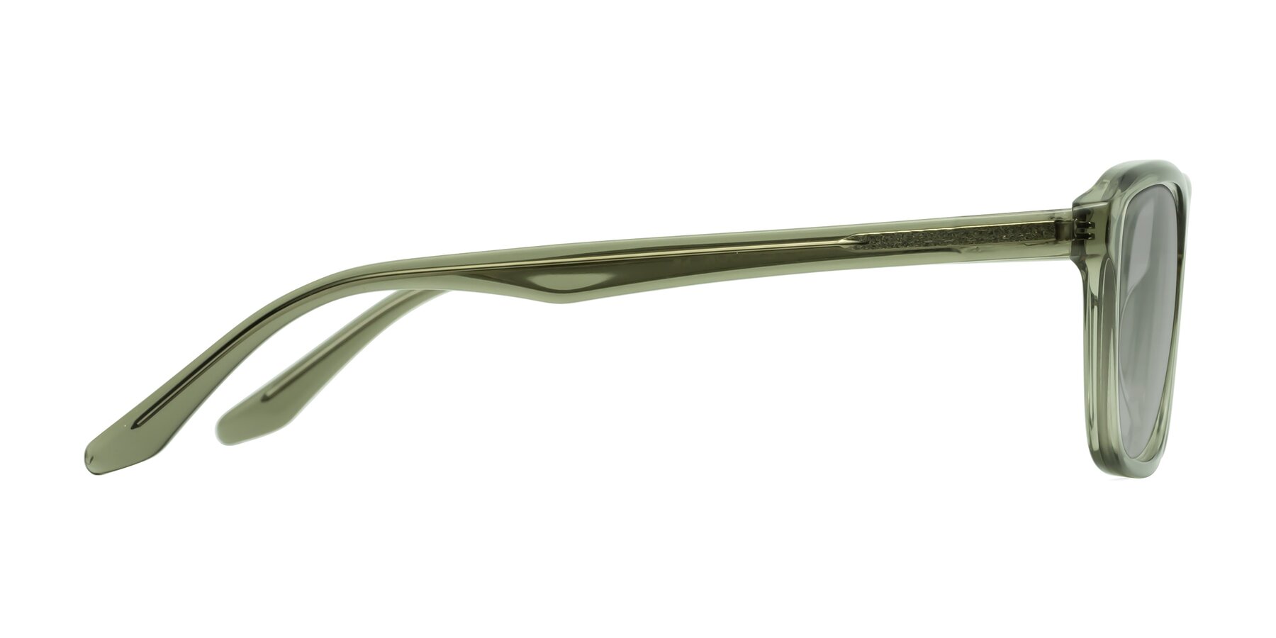 Side of Tornado in Grayish Green with Light Gray Tinted Lenses