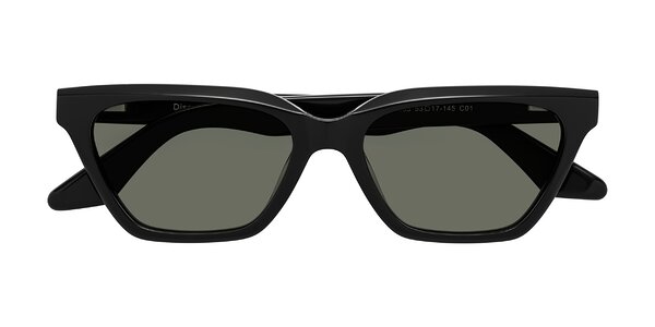 Front of Discolor in Black