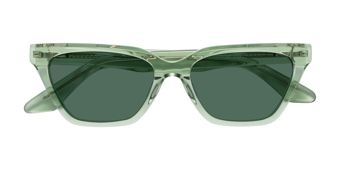 Discolor - Light Green Polarized Sunglasses