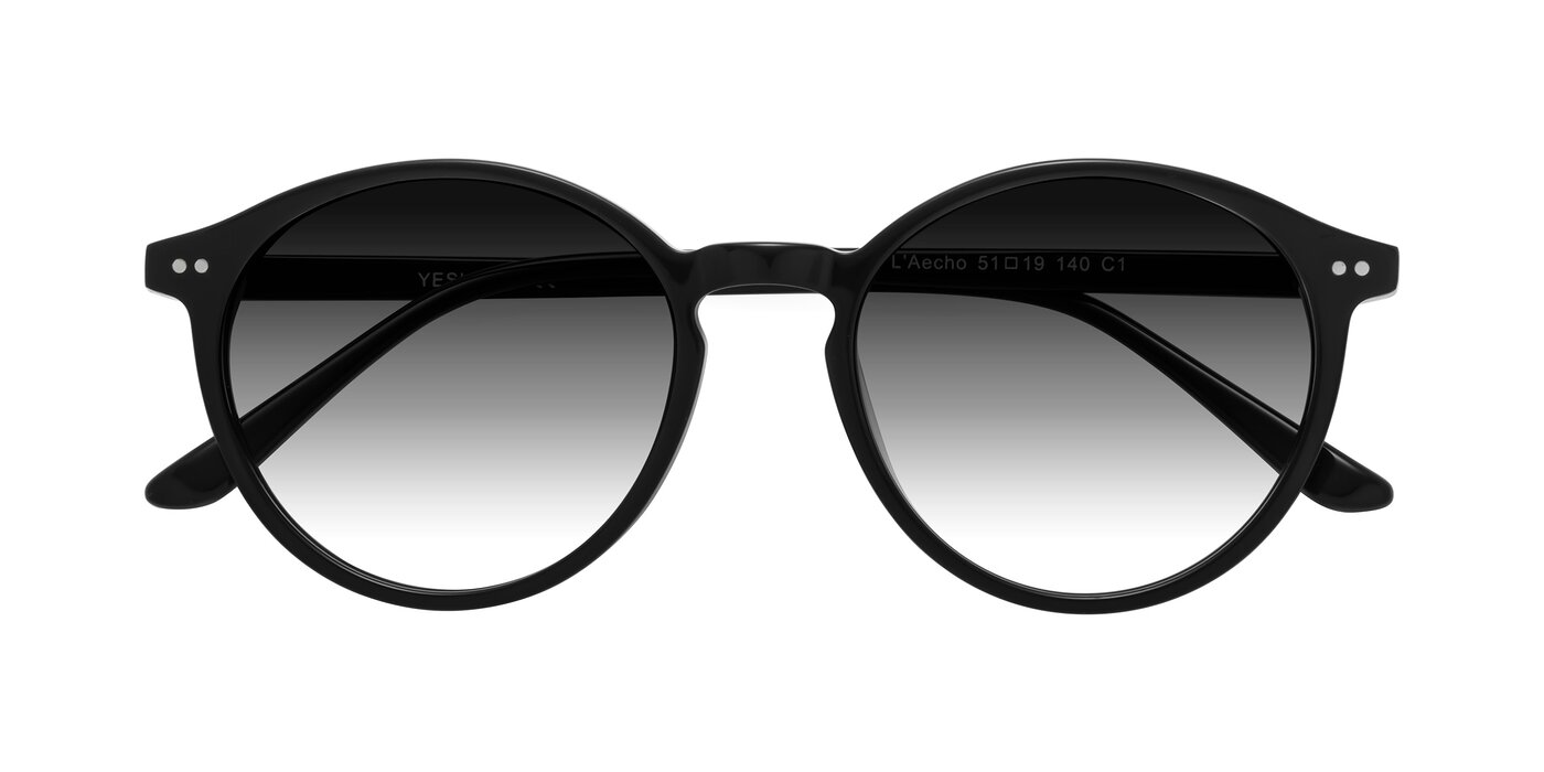L'Aecho - Black Gradient Sunglasses