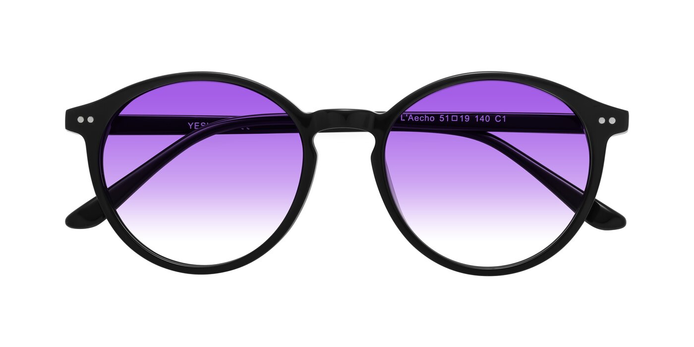 L'Aecho - Black Gradient Sunglasses